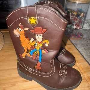 Toy Story Brown Cowboy Boots for Kids